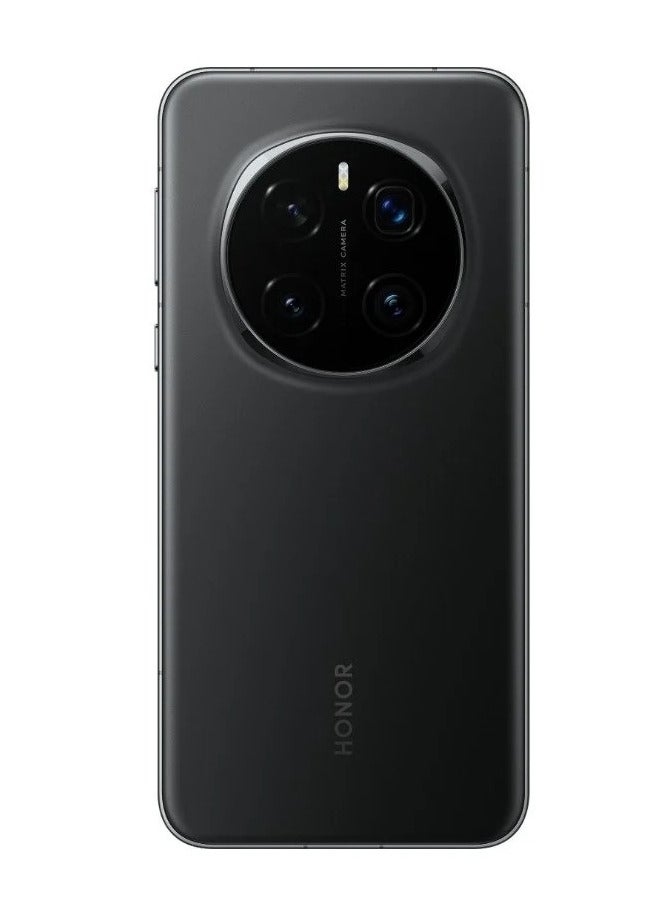 Honor - MAGIC 7 PRO 12GB - 256GB Snapdragon 8 Elite Oasis Eye Protection Screen 5850mAh Slim and Long Life OIS Ultra RAM 5G Straight Screen Dual SIM Black with Google play Chinese version - Image 1