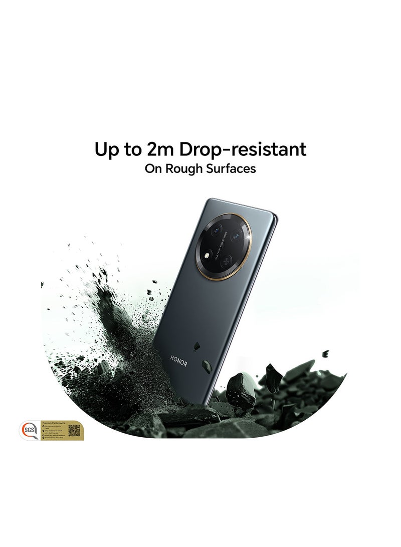 هونور X9c ثنائي الشريحة تيتانيوم أسود 12GB RAM 256GB 5G - نسخة الشرق الأوسط - Image 5