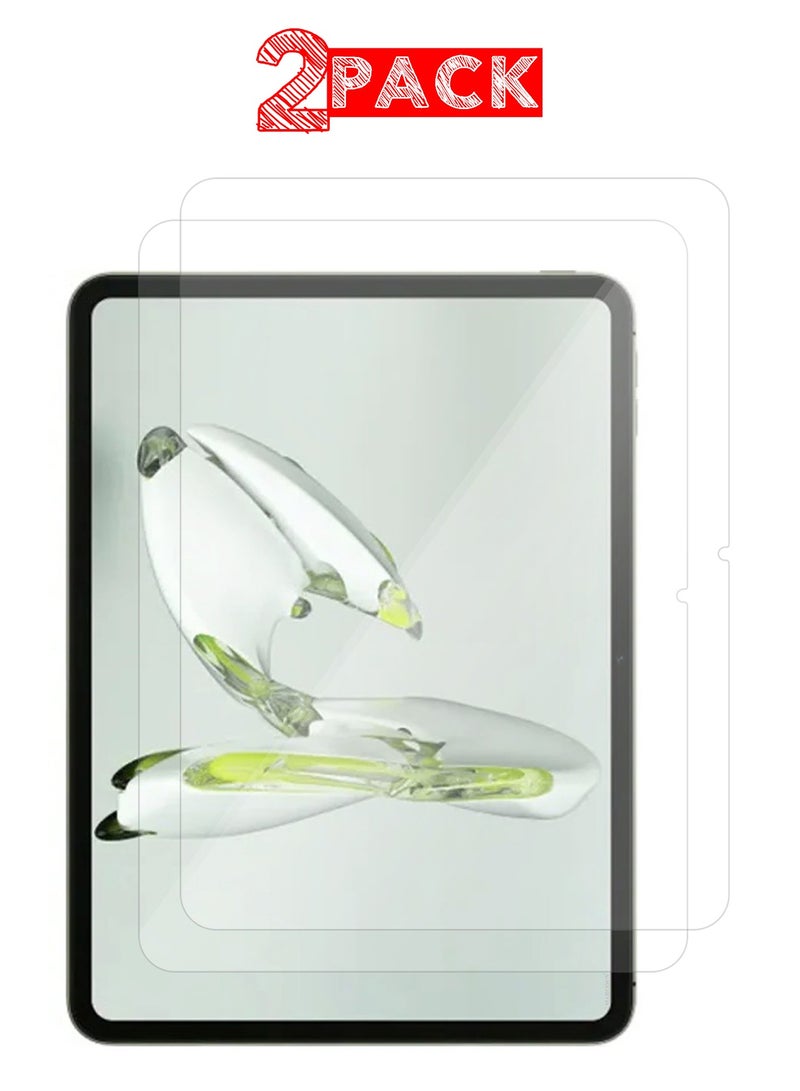 MARGOUN ( for Oneplus Pad Go ) 2Pack Tempered Glass Screen Protector Anti-Scratch Case Friendly HD Clear Protective Film Clear - Image 1
