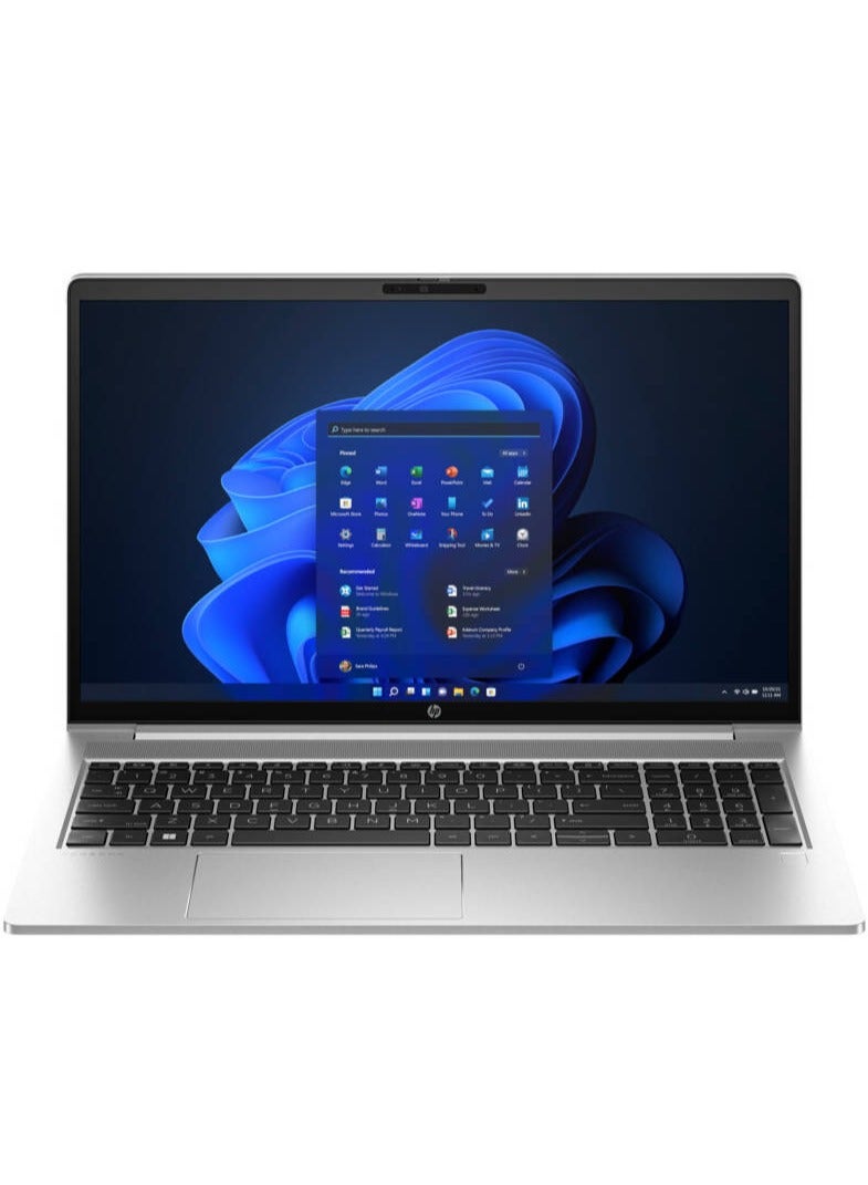 HP ProBook 450 G10 Laptop With 15.6-inch FHD Touch screen (1920 x 1080) Display, Intel Core i5-1355U Processor/16GB RAM DDR4/512GB SSD/DOS(Without Windows)/Nvidia GeForce RTX 2050 4GB/ English/Arabic Silver English/Arabic Silver - Image 5