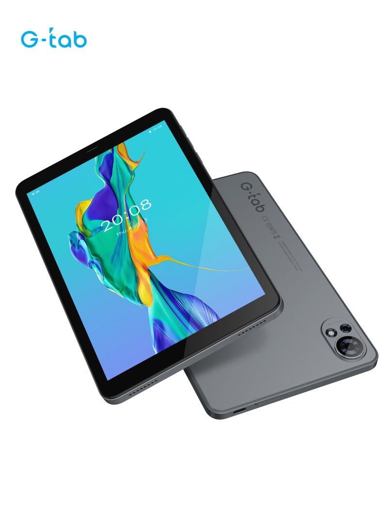 جي تاب تابلت واي فاي T8S / 8.0 بوصة IPS / أندرويد 14 / معالج رباعي النواة بتردد 2.0 جيجاهرتز / بطارية 5000 مللي أمبير / ذاكرة وصول عشوائي مدمجة 4 جيجابايت / ذاكرة وصول عشوائي قابلة للتوسيع + 4 جيجابايت / ذاكرة داخلية 64 جيجابايت / كاميرا أمامية 2 ميجابكسل + كاميرا خلفية 5 ميجابكسل - Image 4