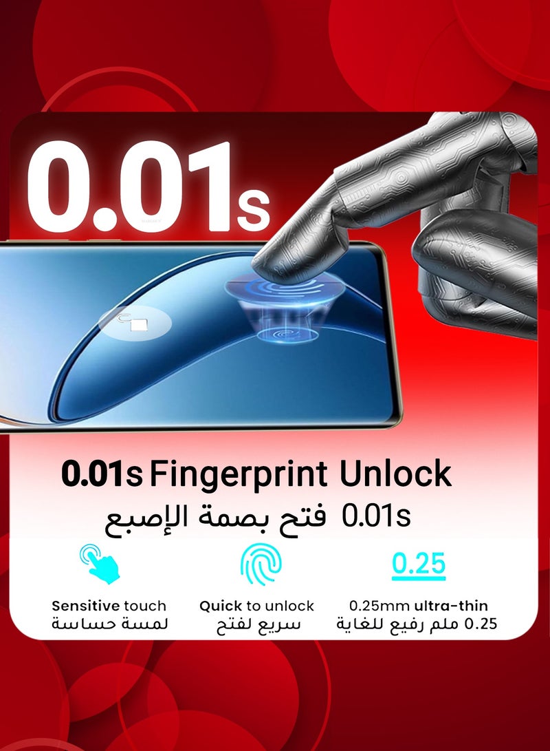 MARGOUN (for Realme 12 Pro / 12 Pro Plus ) Tempered Glass Screen Protector Anti-Scratch Case Friendly HD Clear Protective Film Clear - Image 4