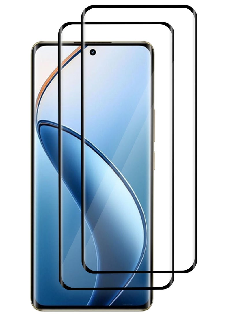 MARGOUN (for Realme 12 Pro / 12 Pro Plus ) 2Pack Tempered Glass Screen Protector Anti-Scratch Case Friendly HD Clear Protective Film Clear - Image 5