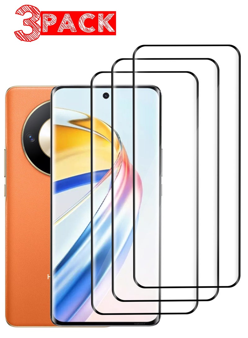 MARGOUN (for Honor X9b ) 3Pack Tempered Glass Screen Protector Anti-Scratch Case Friendly HD Clear Protective Film Clear - Image 1