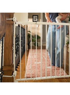 summer infant 32 To 48 Inches Wide Summer Infant The Stairway 46 W Series Secure 6 To 24 Month  White  - Image 2