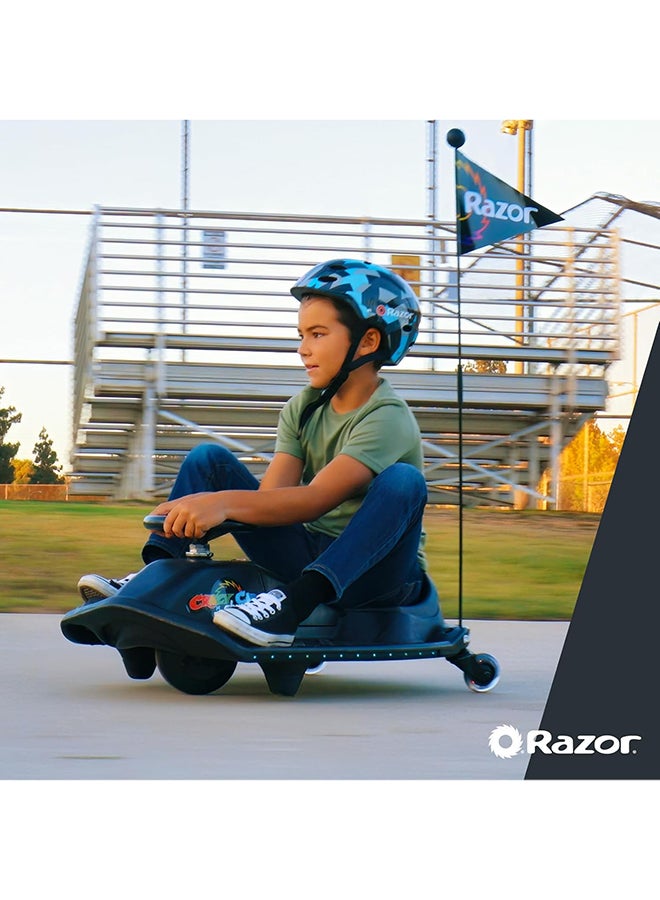 Razor Razor Ground Force Rad Rod Go Kart for Kids 19kmh Electric Drift Kart with 150W Motor 24V Battery Steel Frame Rear Brake Adjustable Seat Supports 65kg Ages 8 Plus Outdoor Fun  - Image 5