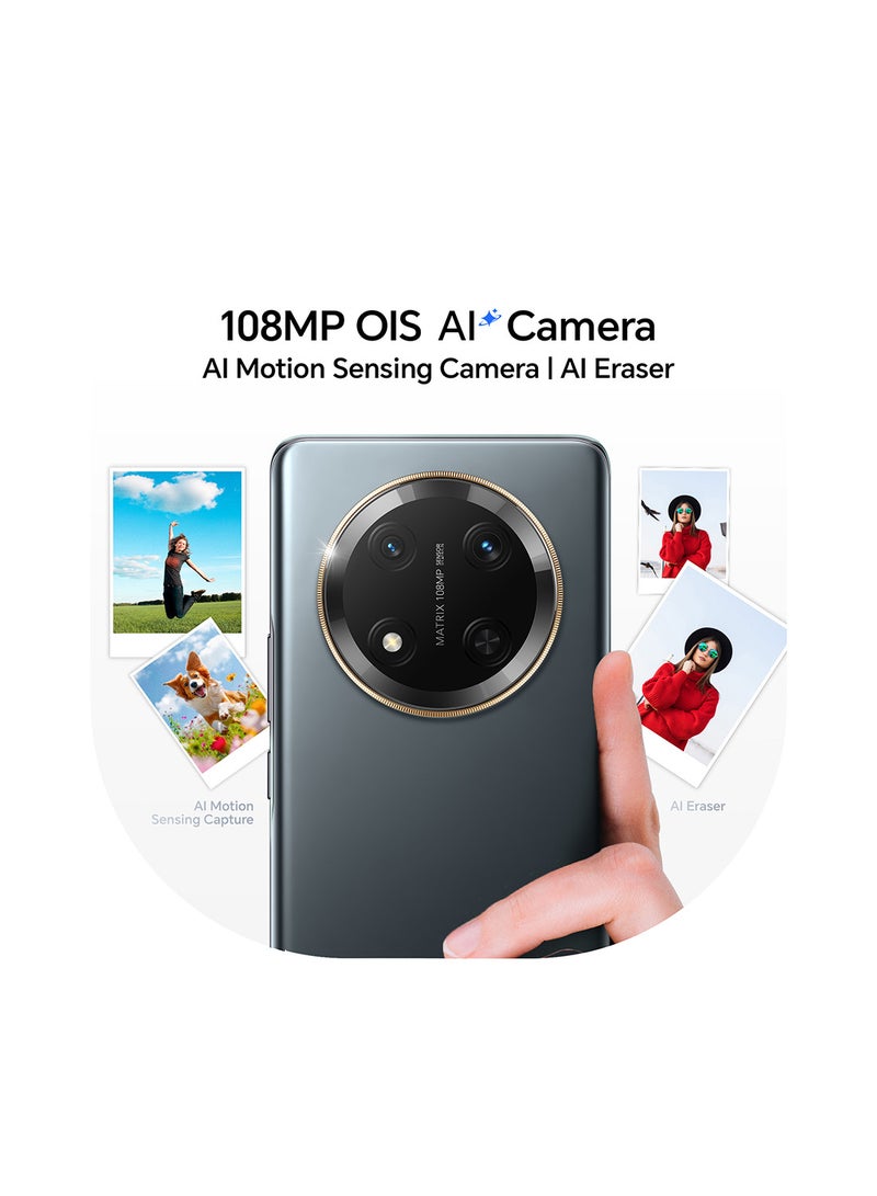 هونور - X9c Dual SIM  Titanium Black 12GB RAM 256GB  5G With Free Gift - Middle East Version - Image 1