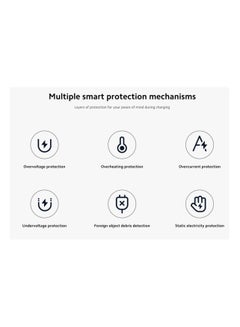 Xiaomi 50W Wireless Charging Stand Pro | 50W wireless HyperCharge | Optimal viewing angle Quiet heat dissipation | Safe and reliable | White  - Image 5