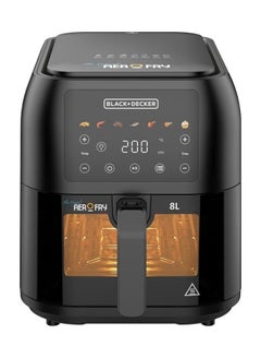 بلاك اند ديكر بلاك اند ديكر مقلاة هوائية - 8 لتر 1700 واط - 8 L 1700 W SAF80W-B5  - Image 1