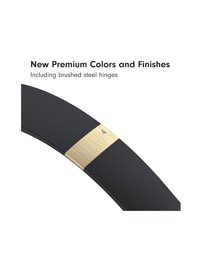 بيتس Solo 4 On-Ear Wireless Headphones / Comfortable and Durable / Ultra Light / USB-C or 3.5 mm Audio Cable - Black/Gold  - Image 2