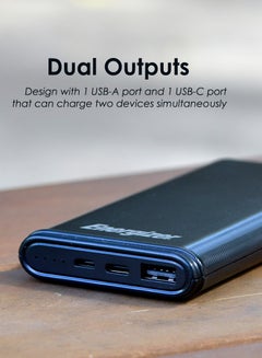 Energizer 10000 mAh Bundle of 2x Max 2.1A Rapid Charging Power Bank With Dual Outputs - Type-C And USB-A, Dual Inputs, Micro-USB And Type-C Black  - Image 4