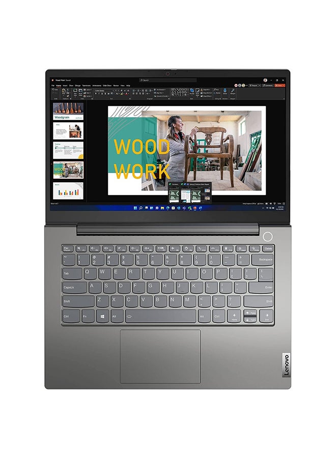 Lenovo ThinkBook 14 G4 IAP Laptop, i7-1255U, 8GB Base DDR4, 512GB SSD M.2, Intel UHD Graphics, 14.0 Inch FHD, Win 11 Pro Casual Toploader Laptop Bag 15.6 inch Black + Sandisk 16GB Cruzer Blade USB 2.0 Flash Drive English/Arabic Grey - Image 4