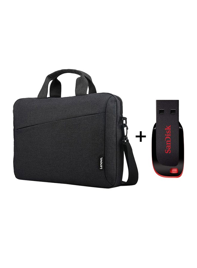 Lenovo Thinkpad E15 Laptop With 15-inch Display, Ryzen 7–5825U Processor/8GB RAM/512GB SSD/Windows 11 Pro/AMD Radeon Graphics + Casual Toploader Laptop Bag 15.6 inch Black + Sandisk 16GB Cruzer Blade USB 2.0 Flash Drive English/Arabic Black  - Image 3