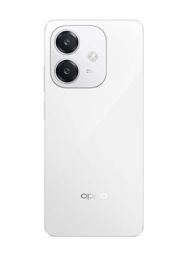 OPPO - OPPO A3 Dual SIM Starlight White 6 GB RAM 128 GB 4G GSM/LTE/UMTS Middle East Version With Adjustable Desktop Stand for Phones/Tablets Black+ Bluetooth Headset Sports Black - Image 1