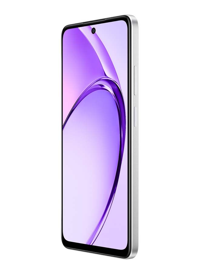 OPPO - OPPO A3 Dual SIM Starlight White 6 GB RAM 128 GB 4G GSM/LTE/UMTS Middle East Version With Adjustable Desktop Stand for Phones/Tablets Black+ Bluetooth Headset Sports Black - Image 1