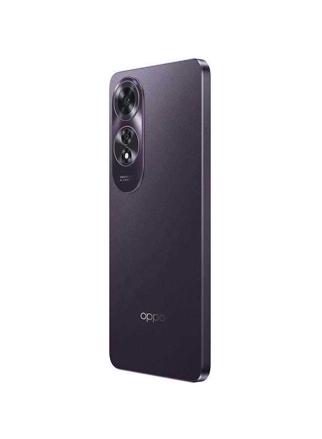 Oppo A60 Dual SIM Purple 8 GB RAM 256 GB 4G LTE International Version With Adjustable Desktop Stand for Phones/Tablets Black+ Bluetooth Headset Sports Black - pnsku/N70127703V/45/_/1731048387/301bf3d2-0606-4fb0-90b8-1cdd6ae43650