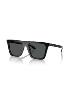 فيرزاتشي Men's Rectangular Shape  Sunglasses 4468U - Lens Size: 53 Mm - Black  - Image 1