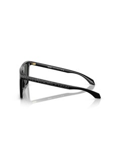فيرزاتشي Men's Rectangular Shape  Sunglasses 4468U - Lens Size: 53 Mm - Black  - Image 3
