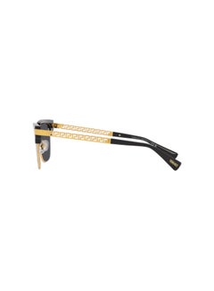 فيرزاتشي Men's Square Shape  Sunglasses 4447 - Lens Size: 55 Mm - Black  - Image 2