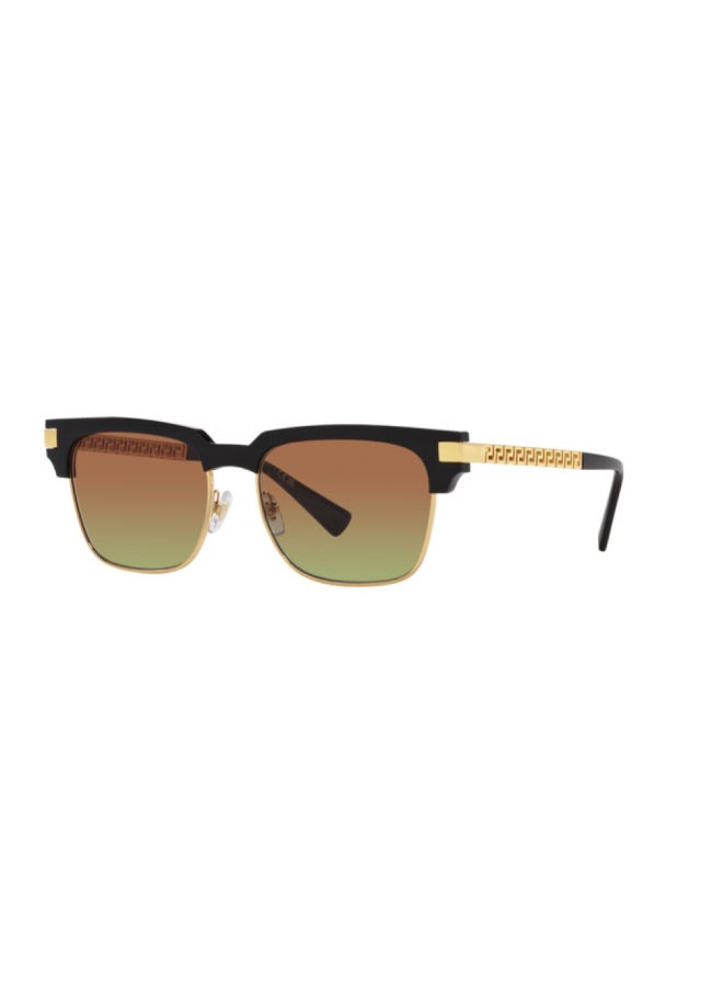 فيرزاتشي Men's Acetate Sunglasses 4447 - Lens Size: 55 Mm - Black  - Image 1