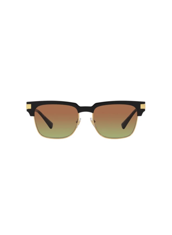 فيرزاتشي Men's Acetate Sunglasses 4447 - Lens Size: 55 Mm - Black  - Image 2