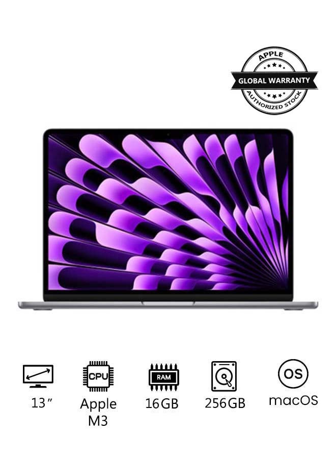 New 2024 MacBook Air MC8G4 13-inch Display, Apple M3 Chip 8-Core CPU 8-Core GPU Processor/16GB RAM/256GB SSD/Intel UHD Graphics English Space Grey - pnsku/N70127771V/45/_/1731080244/966f8233-1568-4477-b5c3-61f4ca6189d2