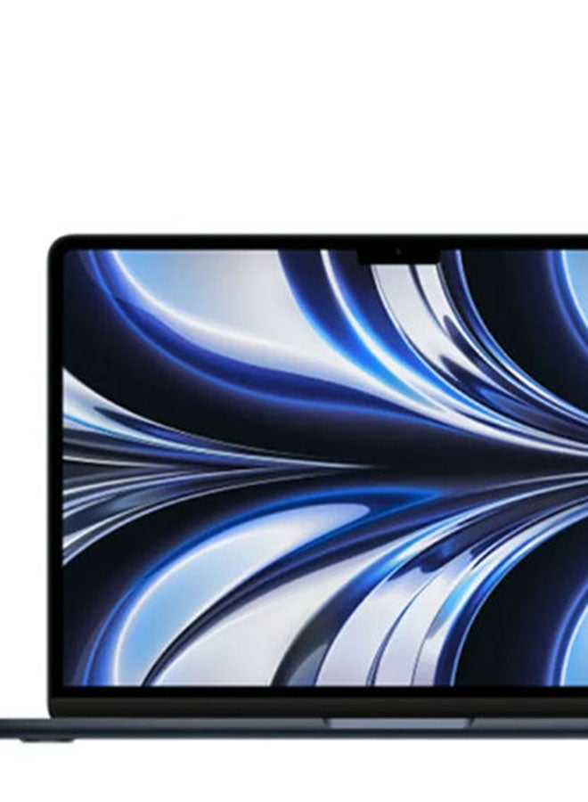 Apple - MacBook Air MC7X4 13.6-Inch Display : Apple M2 chip with 8-core CPU and 8-core GPU, 16GB RAM/256GB SSD English/Arabic Midnight - Image 1