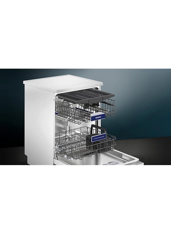 SIEMENS iQ300 Free-Standing Dishwasher, 60 Cm SN23HW65MM White  - Image 2