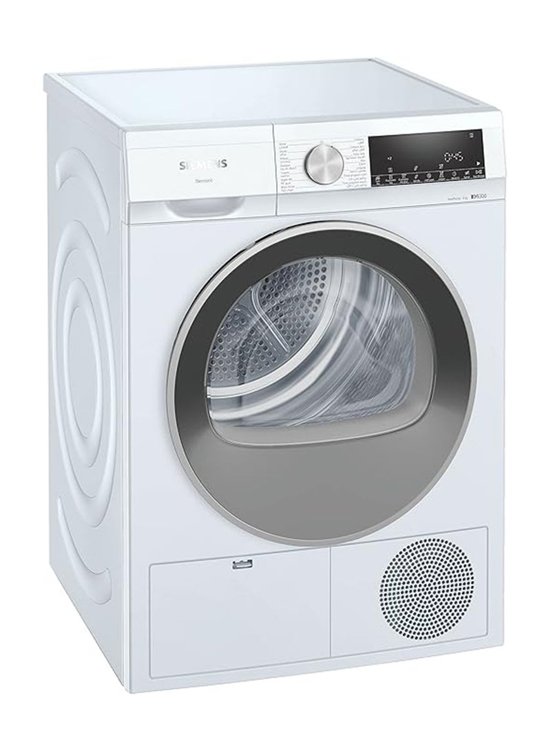 سيمنز 9 kg Heat Pump Tumble Dryer, German Engineering, 1 Year Warranty WQ43G200GC White  - Image 1