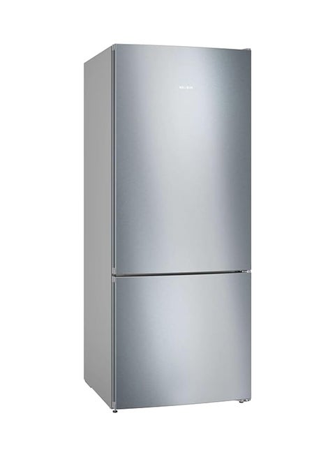 iQ300, 480 Litres Net Capacity, Bottom Mount Freestanding Refrigerator, German Engineering, 1 Year Warranty KG55NVL21M Inox