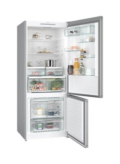 SIEMENS iQ300, 480 Litres Net Capacity, Bottom Mount Freestanding Refrigerator, German Engineering, 1 Year Warranty KG55NVL21M Inox  - Image 2