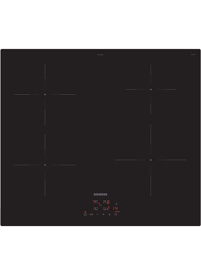 سيمنز iQ100, 60 cm Built in Induction Hob, German Engineering EU611BEB5E Black  - Image 1