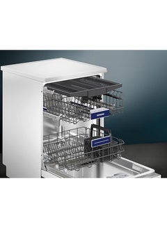 SIEMENS iQ500, 60 cm, Home Connect Freestanding Dishwasher With 14 Place Settings, German Engineered SN25HW76MM White  - Image 3