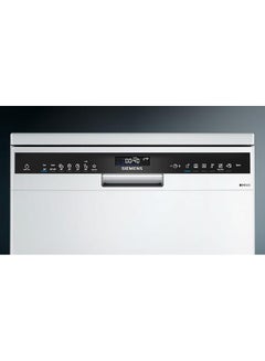 SIEMENS iQ500, 60 cm, Home Connect Freestanding Dishwasher With 14 Place Settings, German Engineered SN25HW76MM White  - Image 2