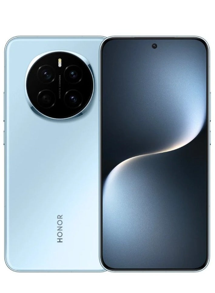 Honor Magic 7 Dual SIM 256GB 12GB RAM Snapdragon 8 Elite Oasis Eye Protection Screen 5650mAh Slim and Long Life OIS Ultra RAM 5G Straight Screen Blue with Google play Chinese version - Image 3
