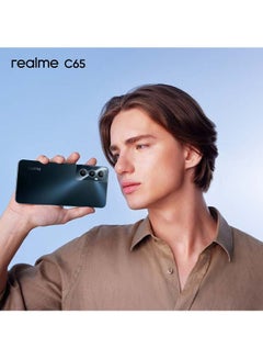 real me C65 Dual SIM Starlight Black 8 GB RAM 256 GB 4G LTE Middle East Version With Adjustable Desktop Stand for Phones/Tablets Black+ Bluetooth Headset Sports Black - pnsku/N70127821V/45/_/1731123995/0a7740a7-82d4-4df8-accd-0ec22d7e9dd0