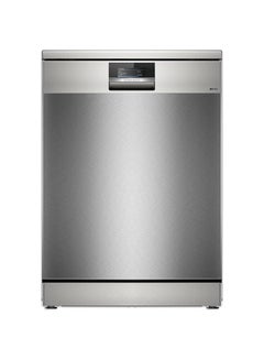 SIEMENS iQ700 60 cm Home Connect Dishwasher, 14 Place Settings, Zeolite Function, Made in Germany SN27ZI86DM Silver  - Image 1