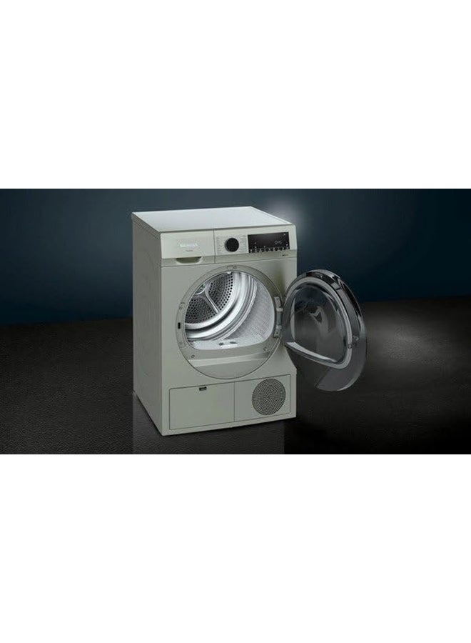 سيمنز IQ 300, 9 Kg Heat Pump Dryer with Auto Dry Technology, German Engineering WQ41G20XGC Silver  - Image 3