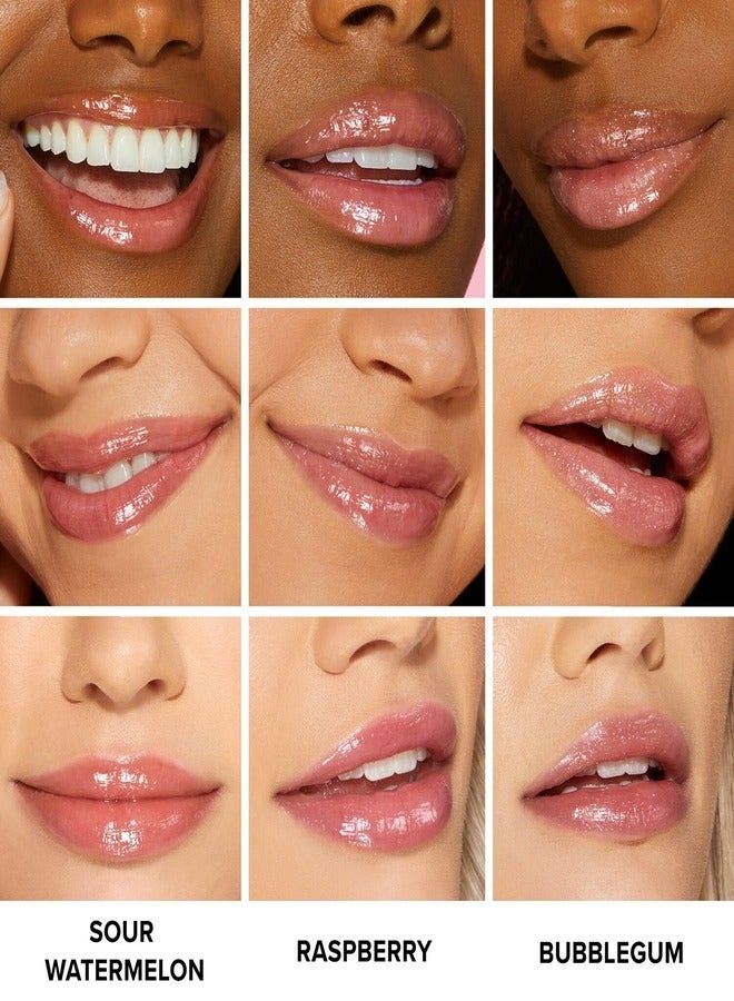 Too Faced - Kissing Jelly Lip Oil Gloss - Juicy Lip Oil Gloss Hybrid,  Sweet Cotton Candy 4.5ml Sweet Cotton Candy - Image 1
