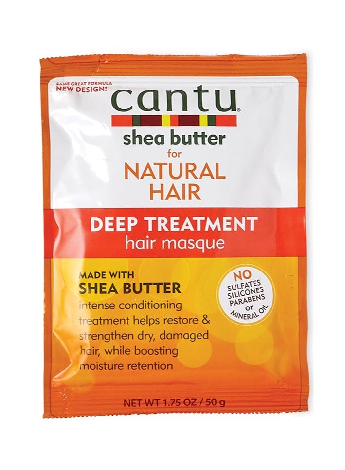 كانتو Shea Butter - Natural Hair Deep Treatment - Hair Masque Orange 50grams  - Image 1