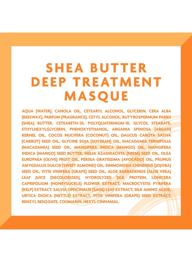 كانتو Shea Butter - Natural Hair Deep Treatment - Hair Masque Orange 50grams  - Image 2