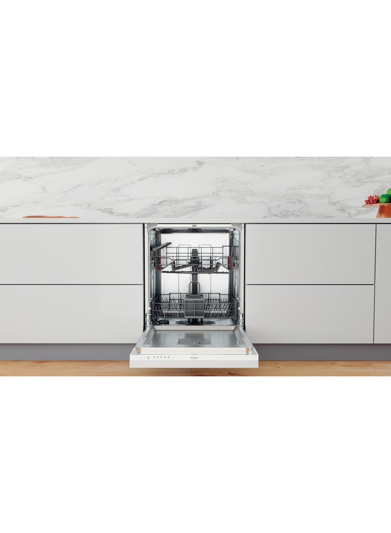 Whirlpool Supreme Clean, Built-in Dishwasher WIE 2B19 N UK White - Image 2