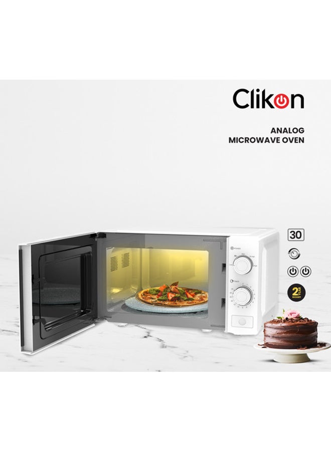 كليكون Microwave Oven With 5 Power Levels And 35 Minute Timer 20 L 700 W CK4327 White  - Image 1