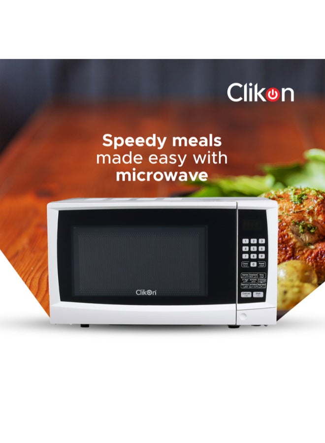كليكون Microwave Oven With 5 Power Levels And 35 Minute Timer 20 L 700 W CK4327 White  - Image 2