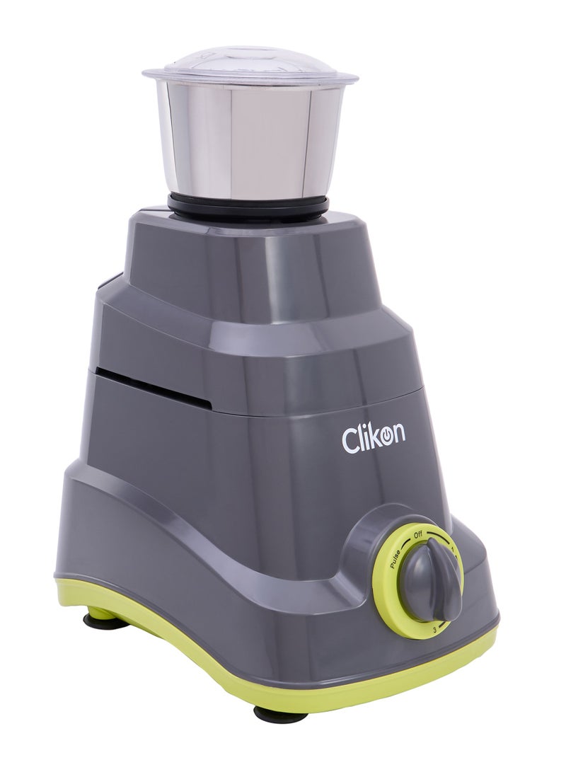 كليكون 3-In-1 Mixer Grinder With Stainless Steel Jar And Blade/Powerful Copper motor/Overload Protection 1.5 L 750 W CK2686 Black/Green  - Image 3