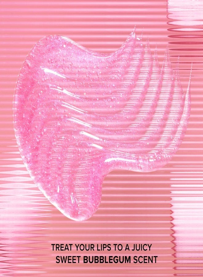 Too Faced - Kissing Jelly Lip Oil Gloss - Juicy Lip Oil Gloss Hybrid, 4.5ml Bubblegum - Image 1