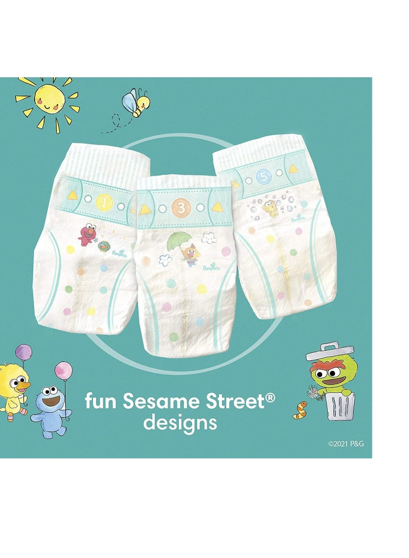Pampers Baby Dry Diapers - Size 1, 120 Count, Absorbent Disposable Diapers  - Image 5