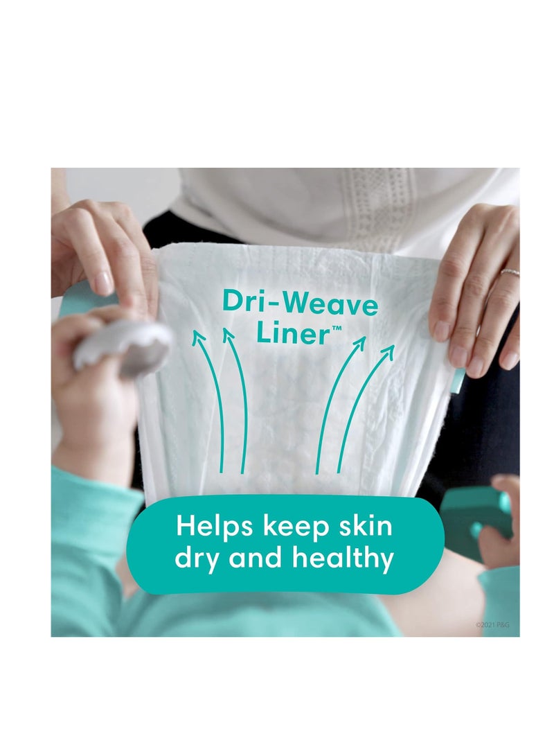 Pampers Baby Dry Diapers - Size 1, 120 Count, Absorbent Disposable Diapers  - Image 2