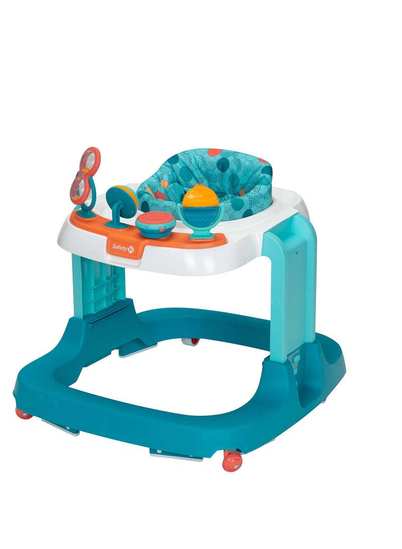 Safety 1st Ready, Set, Walk Dx Developmental Walker, Spotlight Teal - Image 1