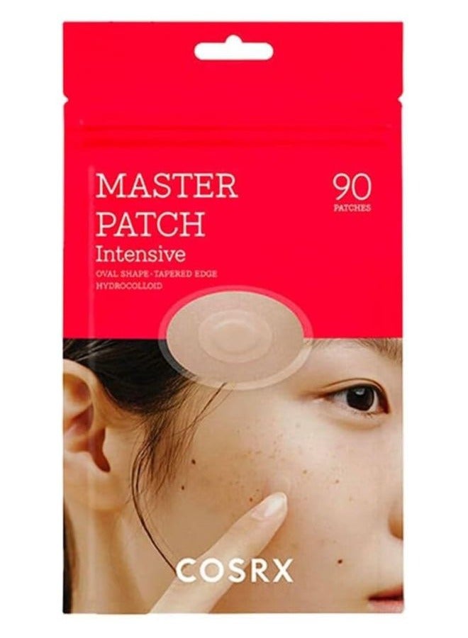 Cosrx - Master Patch Intensive (90 Patches), Oval-Shaped Acne Patch Hydrocolloid 0.021grams - Image 1